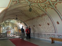 Italian chapel - a first look at the interior